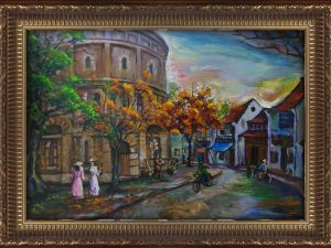 Tranh Bót Hàng Đậu